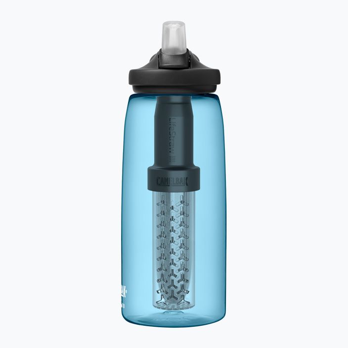 CamelBak Eddy+ kelioninis buteliukas su LifeStraw filtru 1000 ml, mėlynas 6