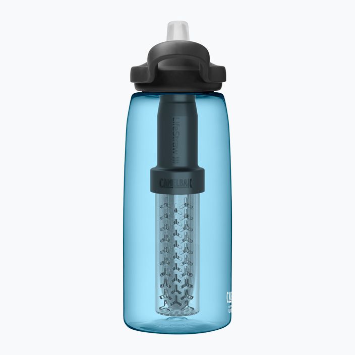 CamelBak Eddy+ kelioninis buteliukas su LifeStraw filtru 1000 ml, mėlynas 8