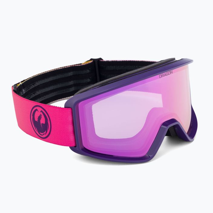 DRAGON DXT OTG slidinėjimo akiniai fade lite/lumalens pink ion