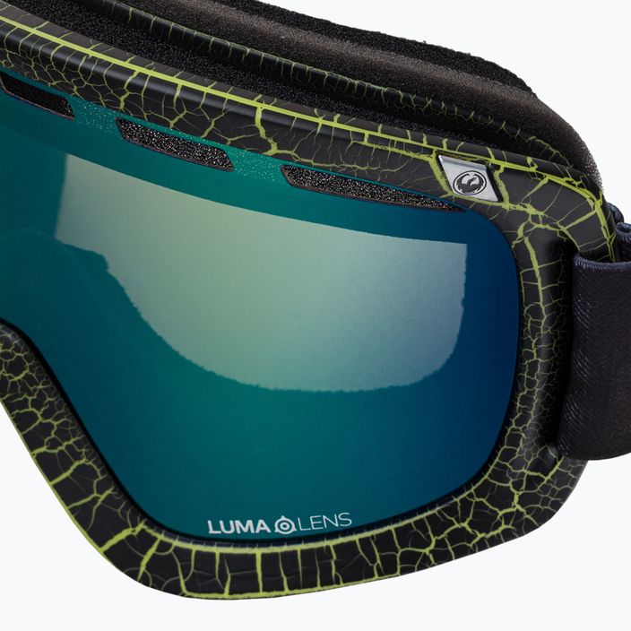 DRAGON D1 OTG slidinėjimo akiniai lichen/lumalens green ion/lumalens amber 40461/6032342 6