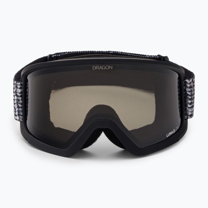 DRAGON DX3 OTG slidinėjimo akiniai megztinis oras / liuminescencinis stiklas tamsus dūmas 2