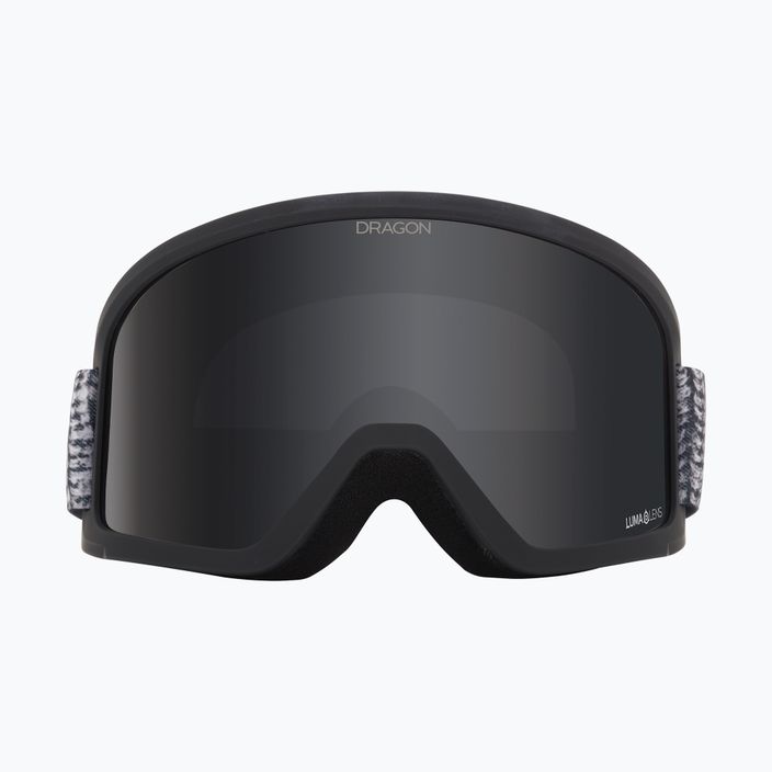 DRAGON DX3 OTG slidinėjimo akiniai megztinis oras / liuminescencinis stiklas tamsus dūmas 8