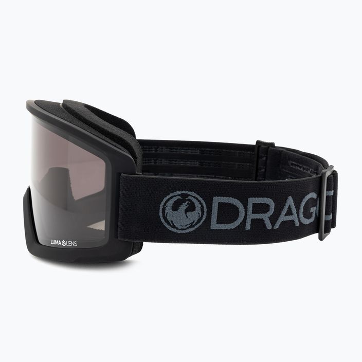 DRAGON DX3 L OTG blackout/lumalens dark smoke slidinėjimo akiniai 4