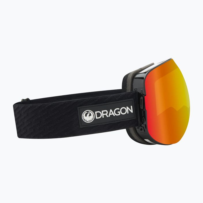 DRAGON X2 icon red/lumalens red ion/rose slidinėjimo akiniai 8