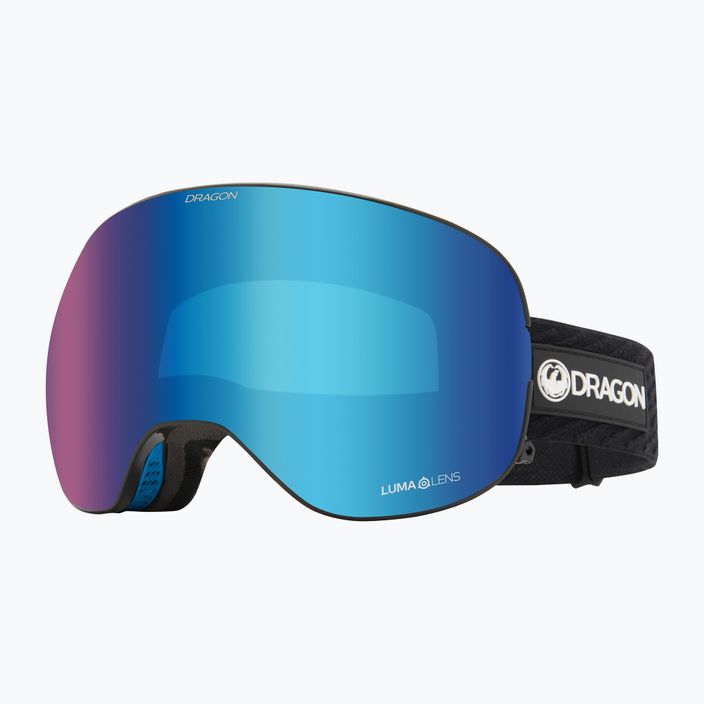 DRAGON X2 icon blue/lumalens blue ion/amber slidinėjimo akiniai 6