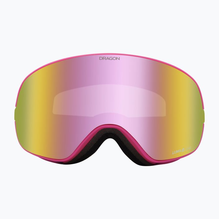 DRAGON X2S drip/lumalens pink ion/dark smoke slidinėjimo akiniai 7