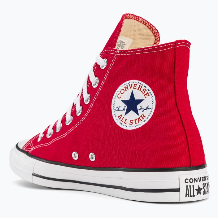 "Converse Chuck Taylor All Star Classic Hi" raudonos spalvos sportbačiai 7