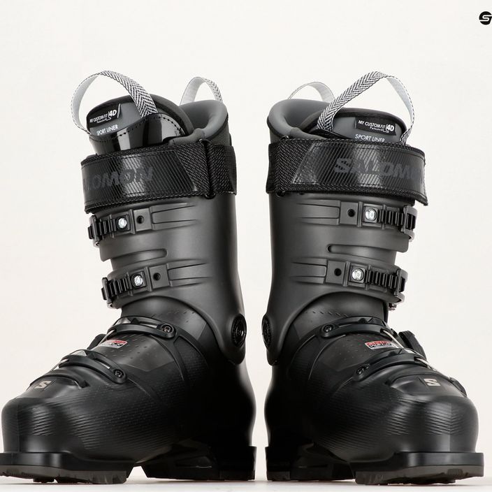 Vyriški slidinėjimo batai Salomon S Pro Supra Boa 110 black/beluga/titanium met. 12