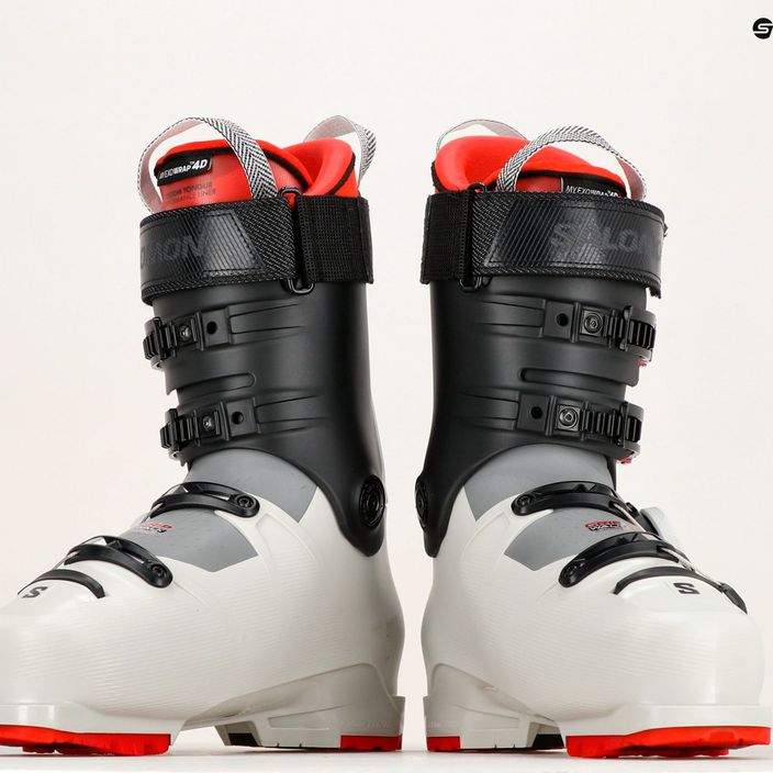 Vyriški slidinėjimo batai Salomon S Pro Supra Boa 120 gray aurora/black/red 13