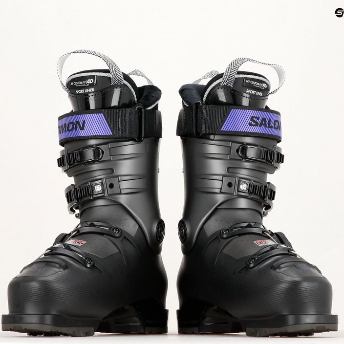 Moteriški slidinėjimo batai Salomon S Pro Supra Boa 95 W black/beluga/spearmint 13