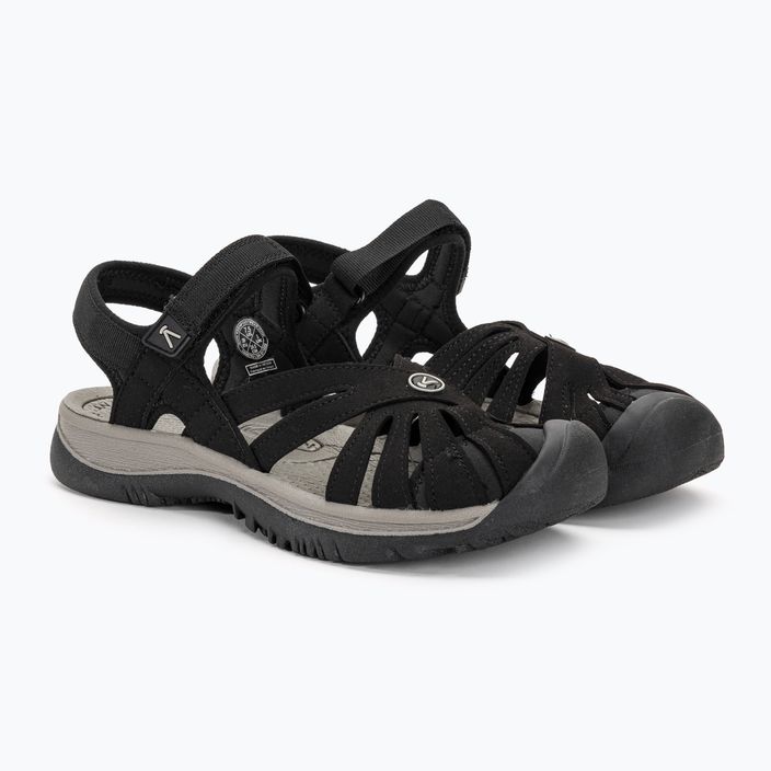 Moteriški žygio sandalai KEEN Rose black/neutral gray 4