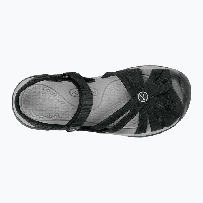 Moteriški žygio sandalai KEEN Rose black/neutral gray 11