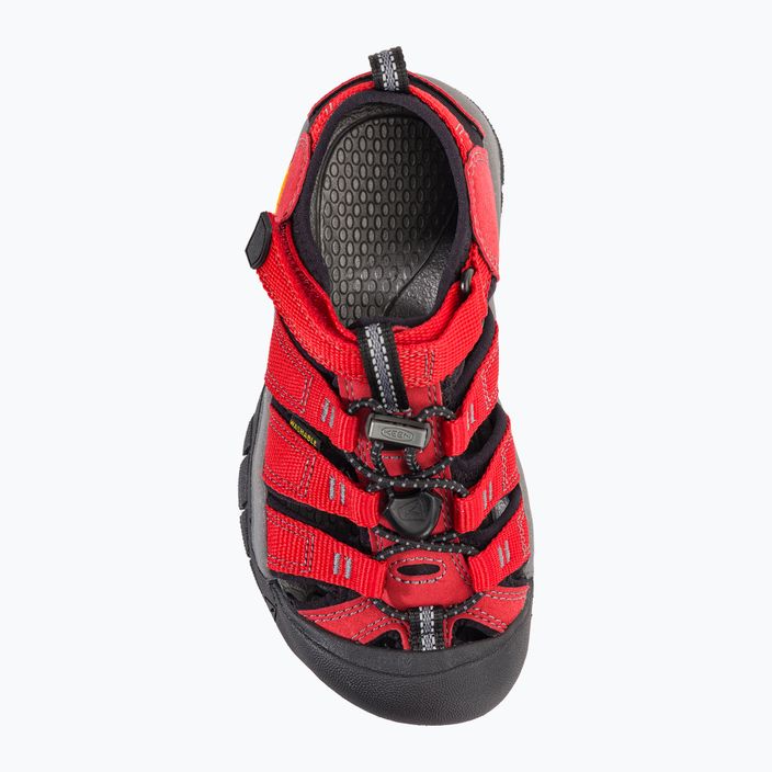 Vaikiški žygio sandalai KEEN Newport H2 ribbon red/gargoyle 6