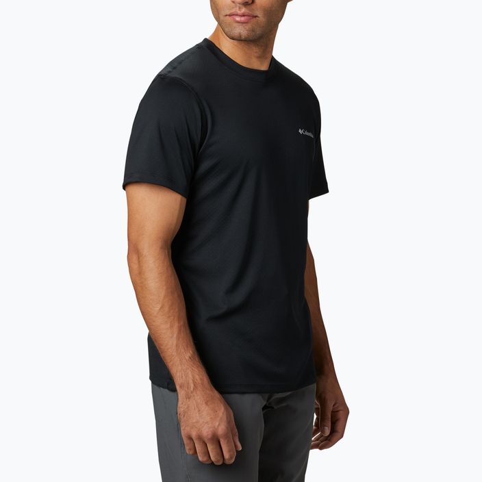 Columbia Zero Rules vyriški trekingo marškinėliai juodi 1533313010 4