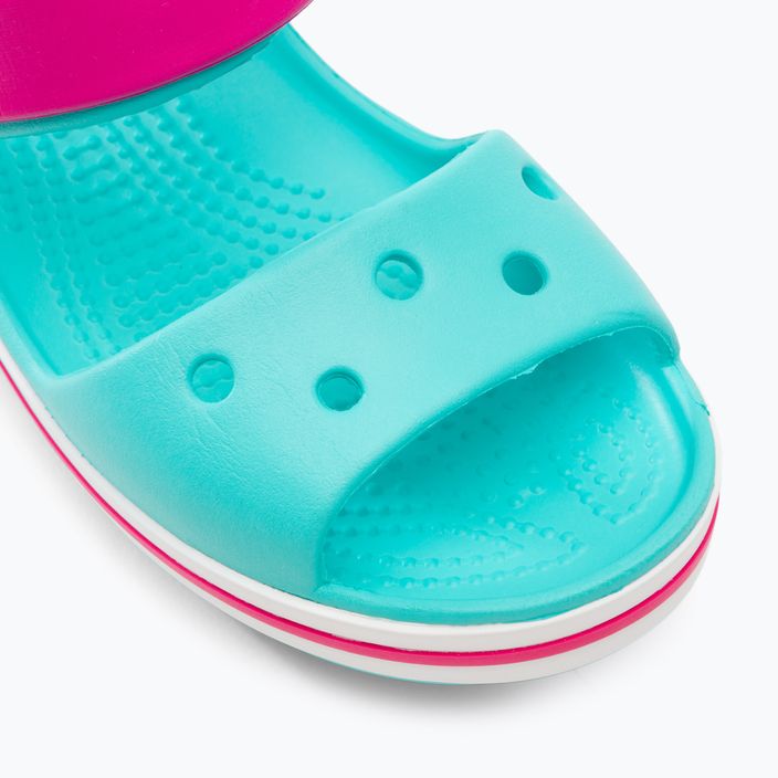 "Crocs Crockband" vaikiški sandalai baseinas / saldainių rožinė 7