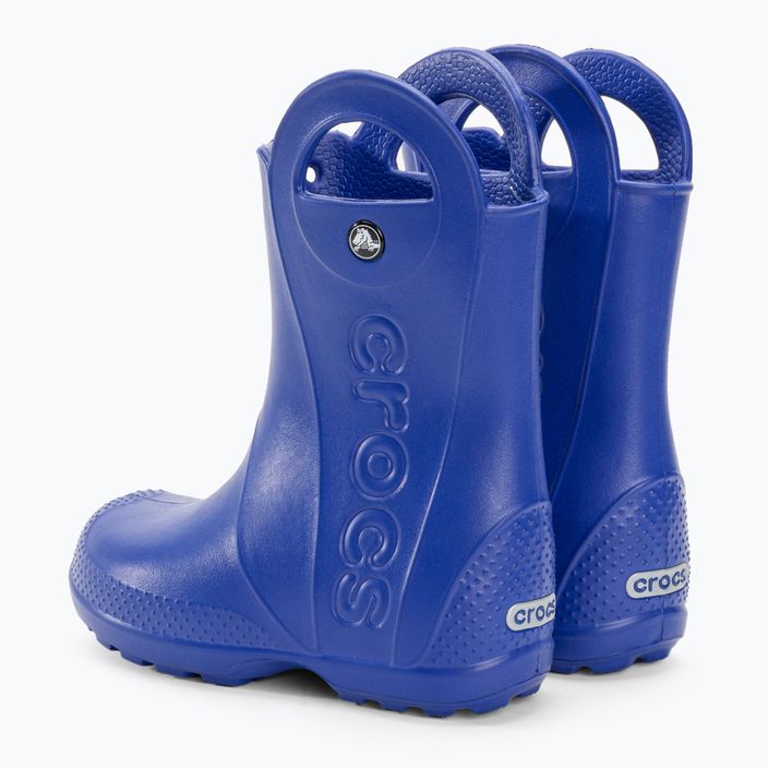 "Crocs" lietaus batai vaikiški auliniai mėlyni 3