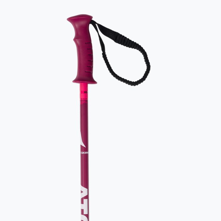Atomic AMT JR rožinės spalvos vaikiškos slidinėjimo lazdos 2