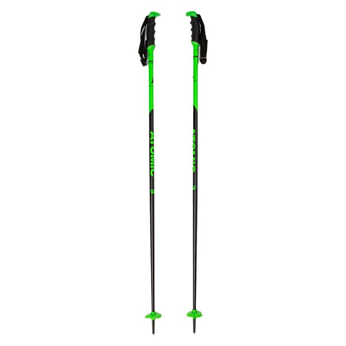 Atomic Redster X žalios/juodos slidinėjimo lazdos