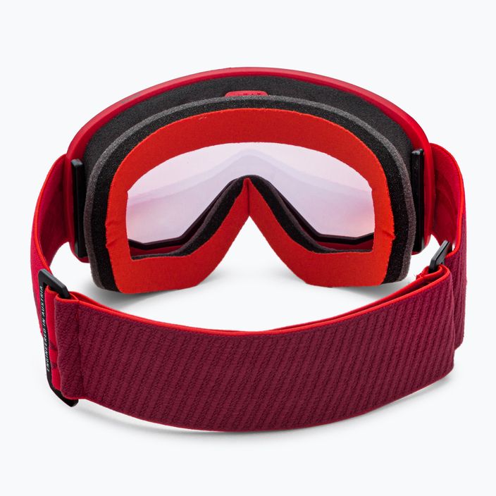 Atomic Savor Stereo raudoni rožiniai/gelsvi stereo slidinėjimo akiniai 3