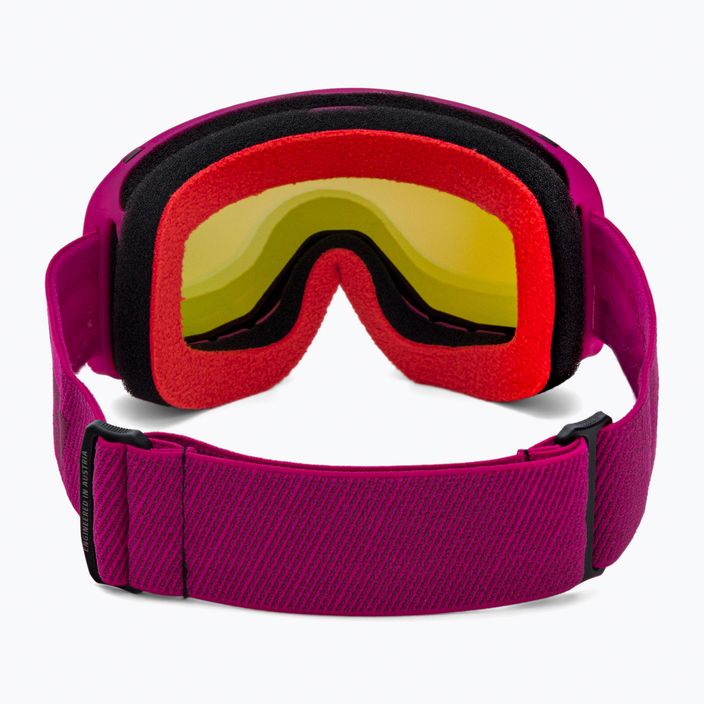 Atomic Count JR vaikiški slidinėjimo akiniai Cilindriniai uogų/rožinės/ mėlynos spalvos su blyksniu 3