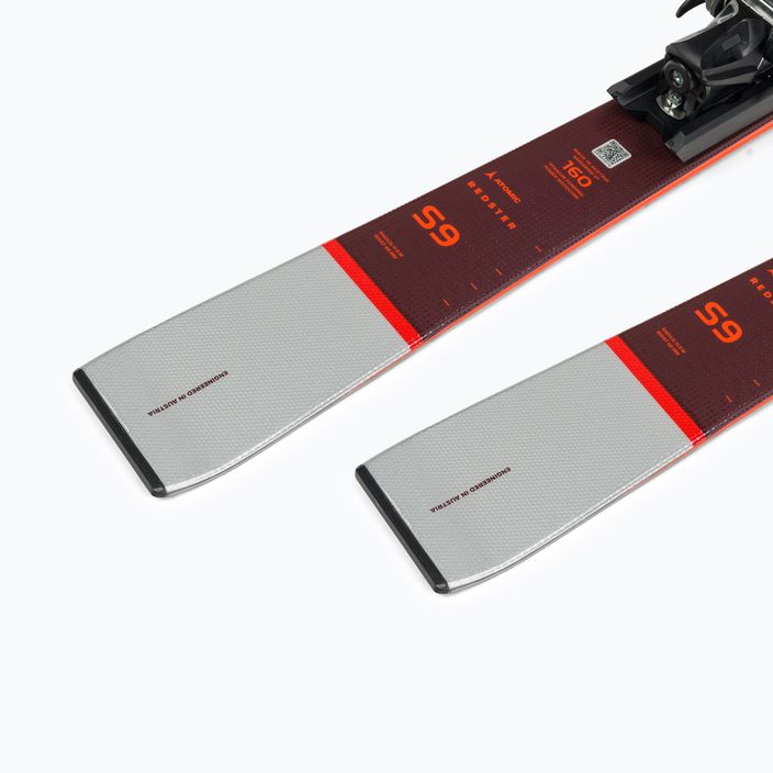 Vyriškos Atomic Redster S9 Revo S + X 12 GW raudonos/sidabrinės kalnų slidės 9