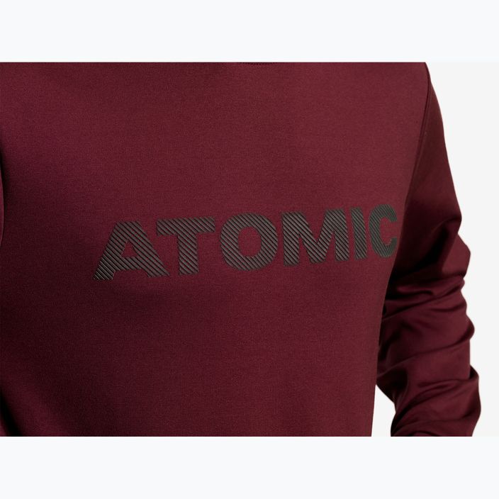 Vyriškas džemperis Atomic Alps Sweatshirt kaštoninės spalvos 2