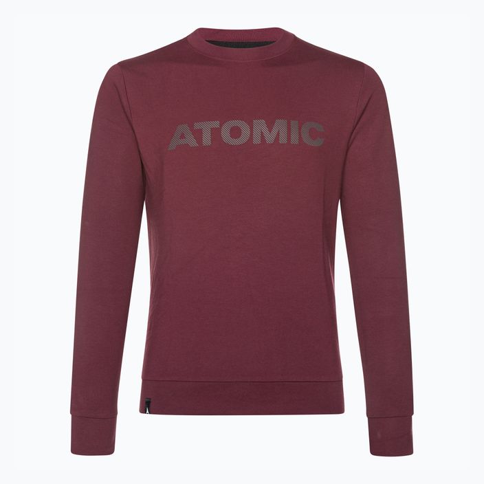 Vyriškas džemperis Atomic Alps Sweatshirt kaštoninės spalvos 3