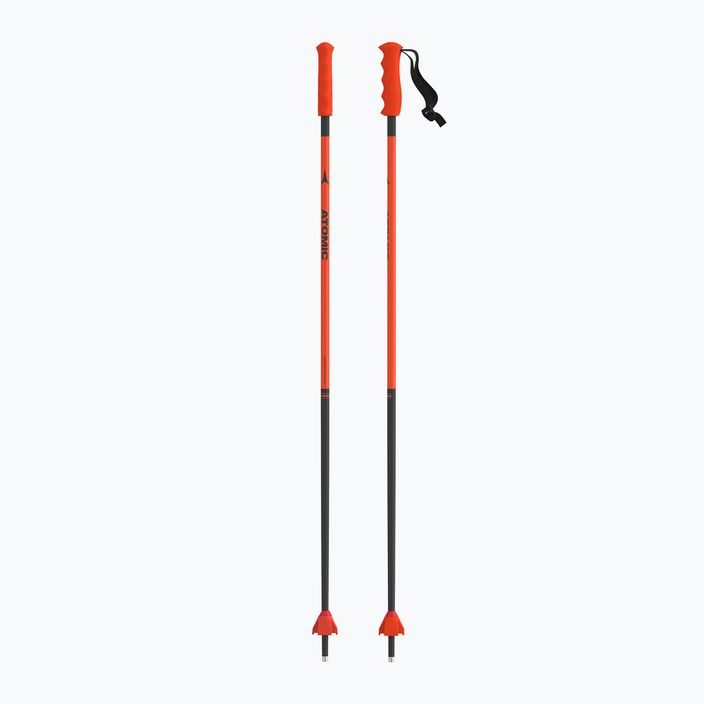 Vaikiškos slidinėjimo lazdos Atomic Redster JR raudonos spalvos