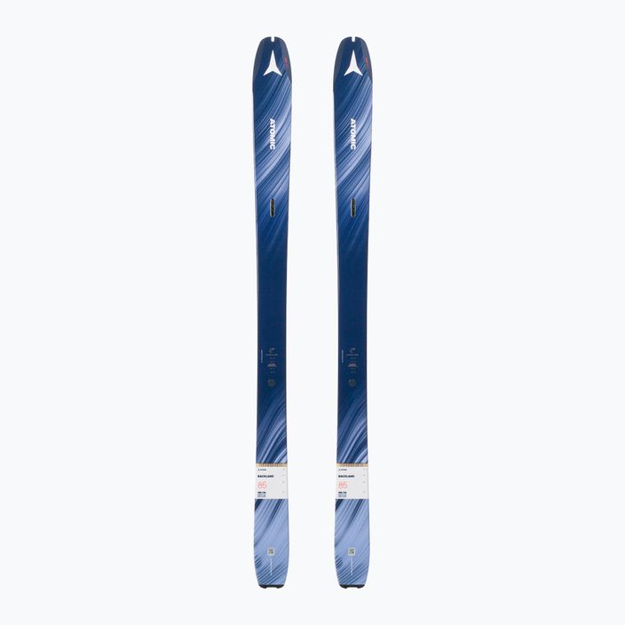 Moteriškos slidinėjimo slidės Atomic Backland 85W + Skins blue 2