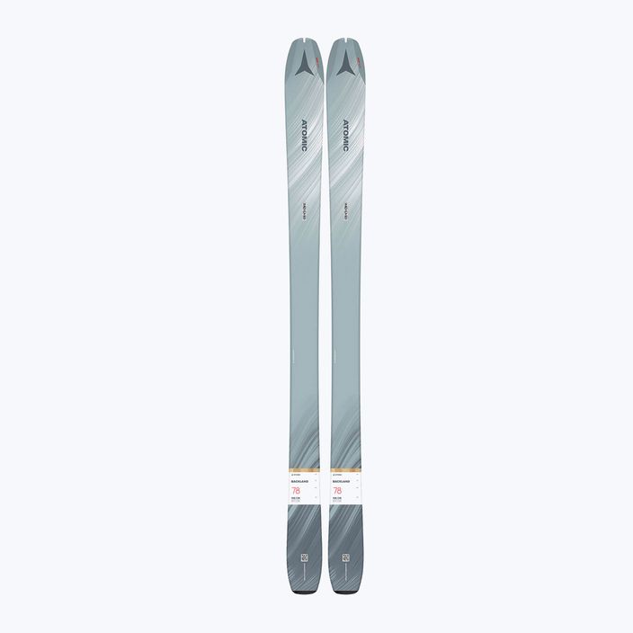 Moteriškos slidinėjimo slidės Atomic Backland 78W + Skins grey/kakhi 10