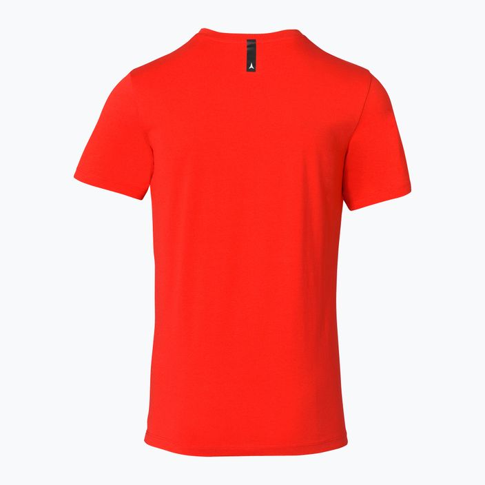 Vyriški marškinėliai Atomic Alps raudoni 3