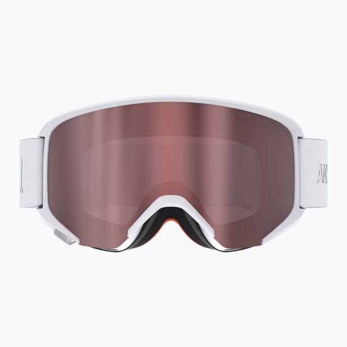 "Atomic Savor" balti/rožiniai slidinėjimo akiniai 6