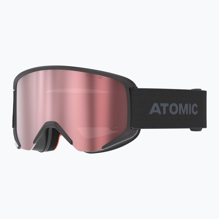 "Atomic Savor" juodi/rožiniai slidinėjimo akiniai 5