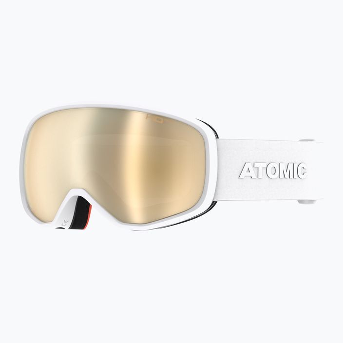 "Atomic Revent HD Photo" balti/gintarinio aukso slidinėjimo akiniai 5