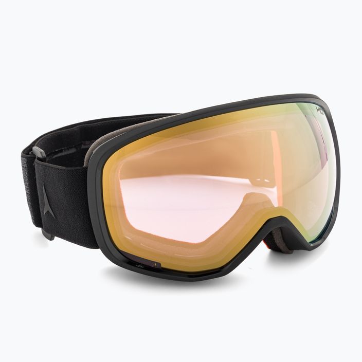 "Atomic Revent HD Photo" juodi/gintarinio aukso slidinėjimo akiniai