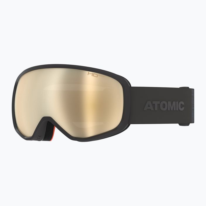 "Atomic Revent HD Photo" juodi/gintarinio aukso slidinėjimo akiniai 5