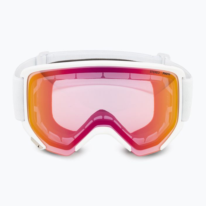 "Atomic Savor Photo" balti/raudoni slidinėjimo akiniai 2