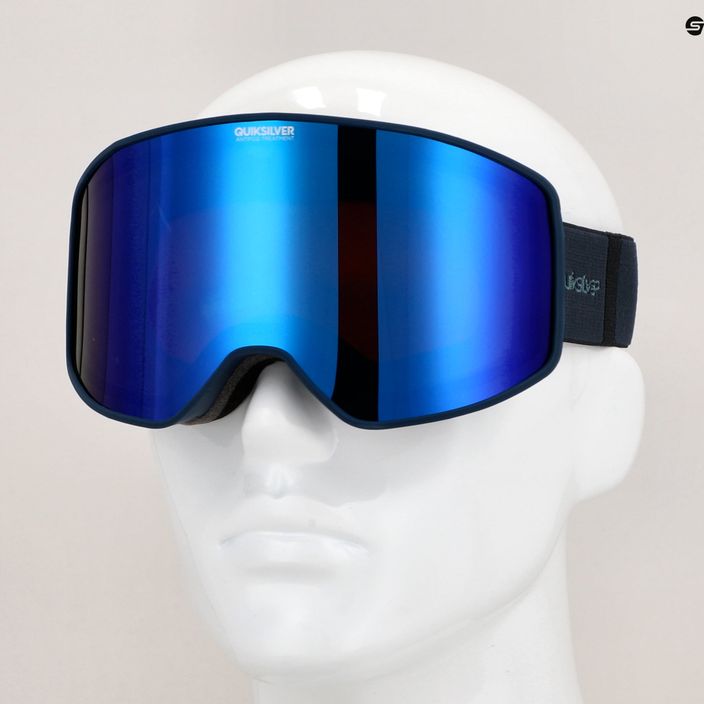 Snieglenčių akiniai Quiksilver Storm S3 majolica blue/blue mi 10