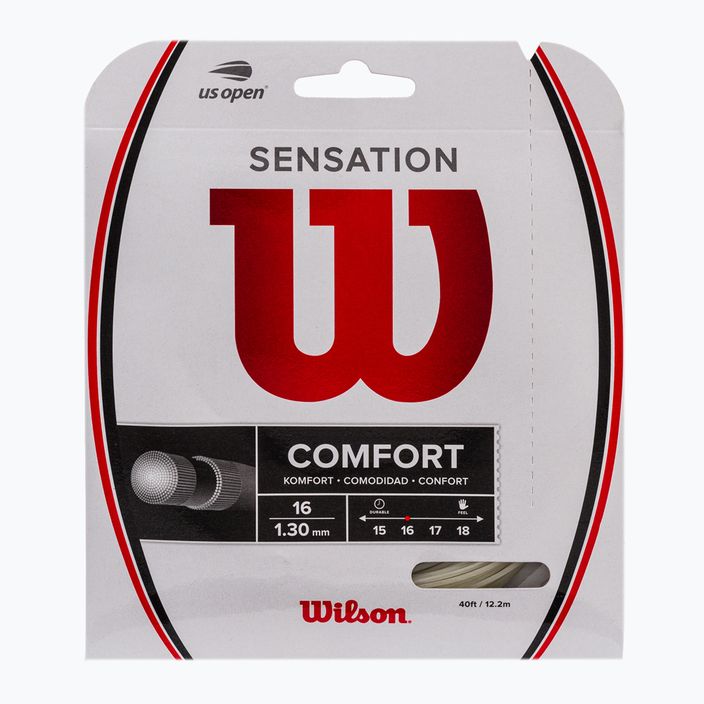 Wilson Sensation 16 teniso stygos 12,2 m baltos spalvos WRZ941000+