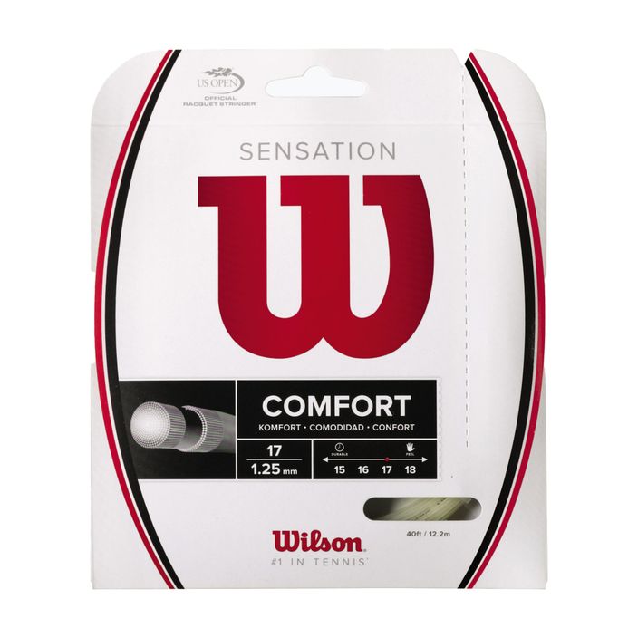 Wilson Sensation 17 teniso stygos 12,2 m pilkos spalvos WRZ941100+ 2