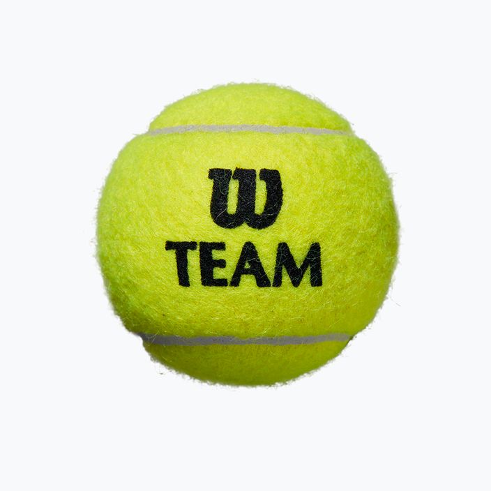 Wilson Team Practice teniso kamuoliukai 4 vnt. geltoni WRT111900 2