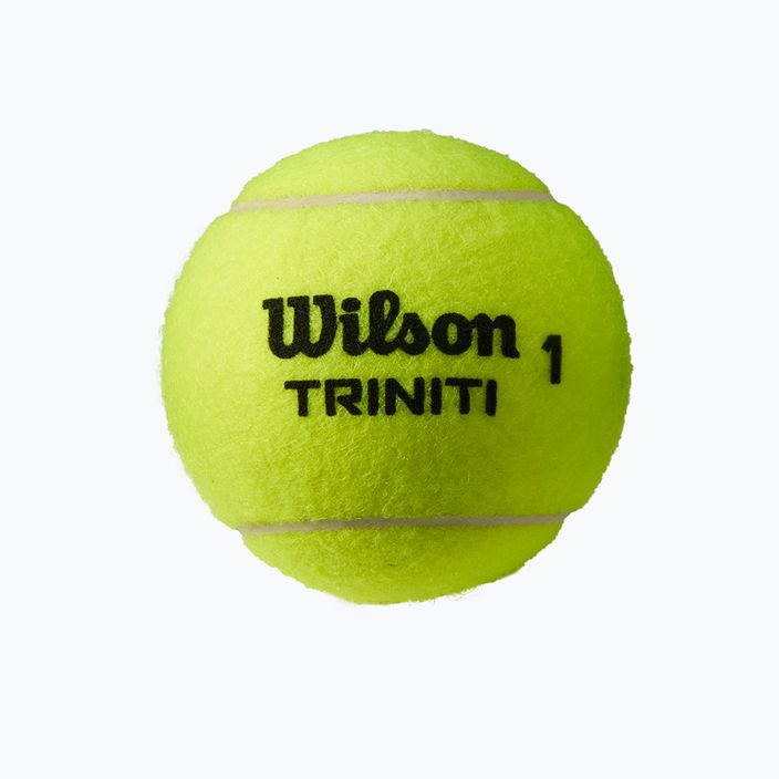 Wilson Triniti TBall teniso kamuoliukai 4 vnt. geltoni WRT115200+ 2