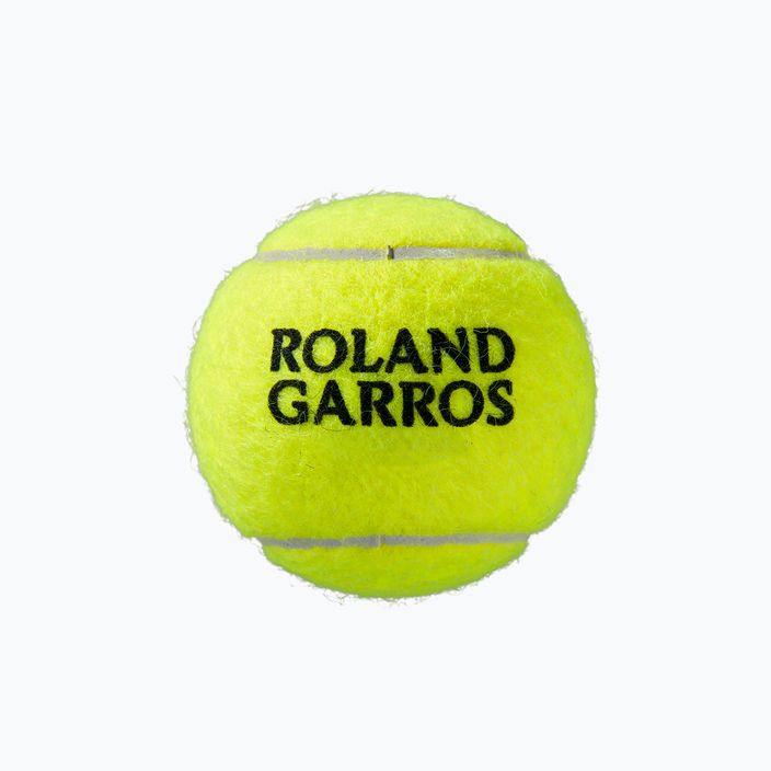 Wilson Roland Garros All Ct teniso kamuoliukai 3 vnt. geltoni WRT126400 3