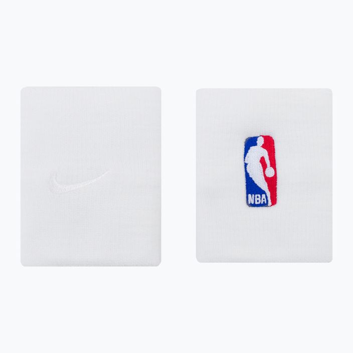 Nike apyrankės NBA 2 vnt. baltos spalvos NKN03-100 2