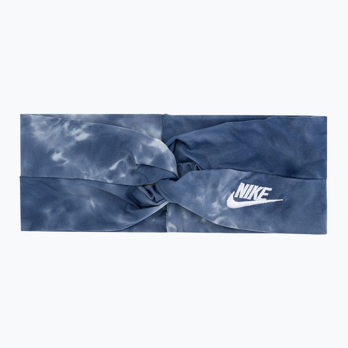 Nike Twist Knot Headband Tie Dye blue N1008232-421 2