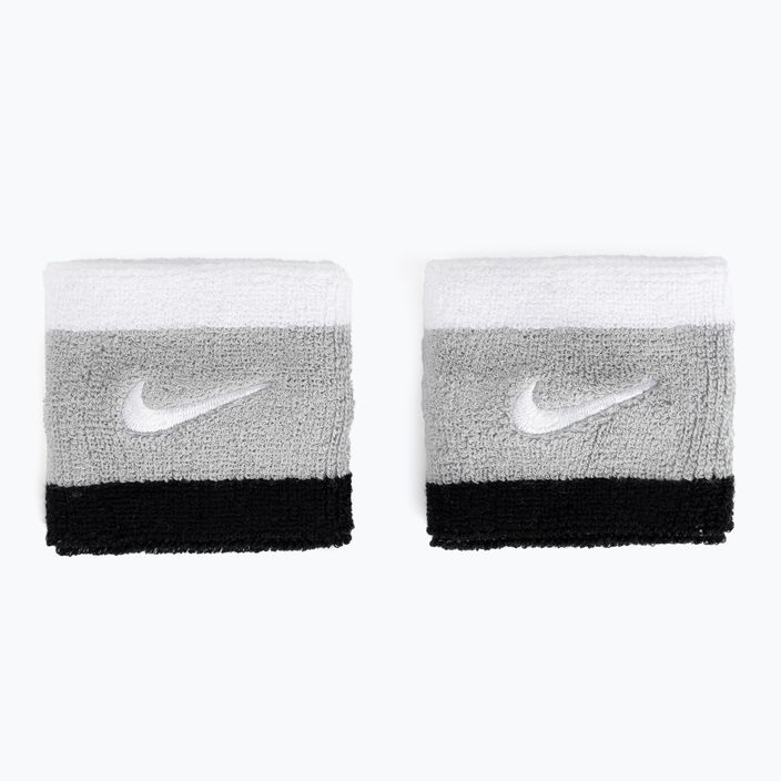 Nike Swoosh apyrankės 2 vnt. pilka/juoda N0001565-016 2