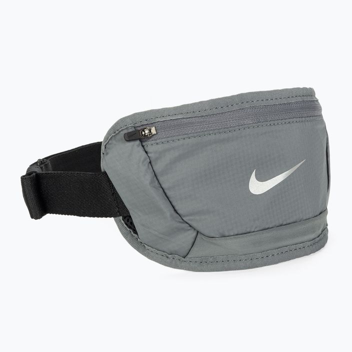 Rankinė ant juosmens Nike Challenger 2.0 Waist Pack Small smoke grey/black/silver 2