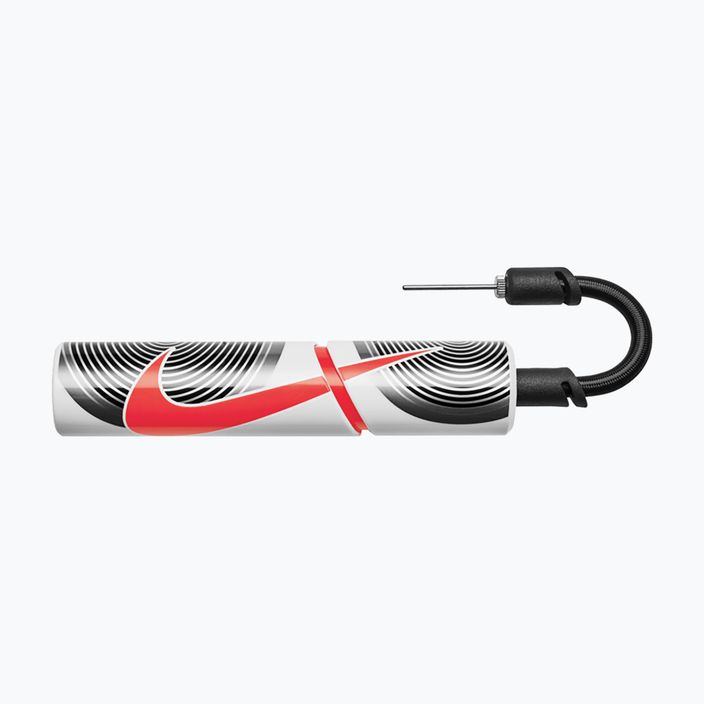 Pompa Nike Essential Ball white/black/bright crimson 2