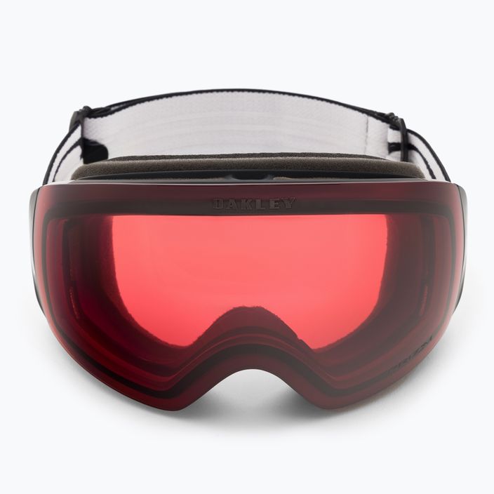 Oakley Flight Deck matiniai juodi/prizm snow rose slidinėjimo akiniai OO7050-03 2