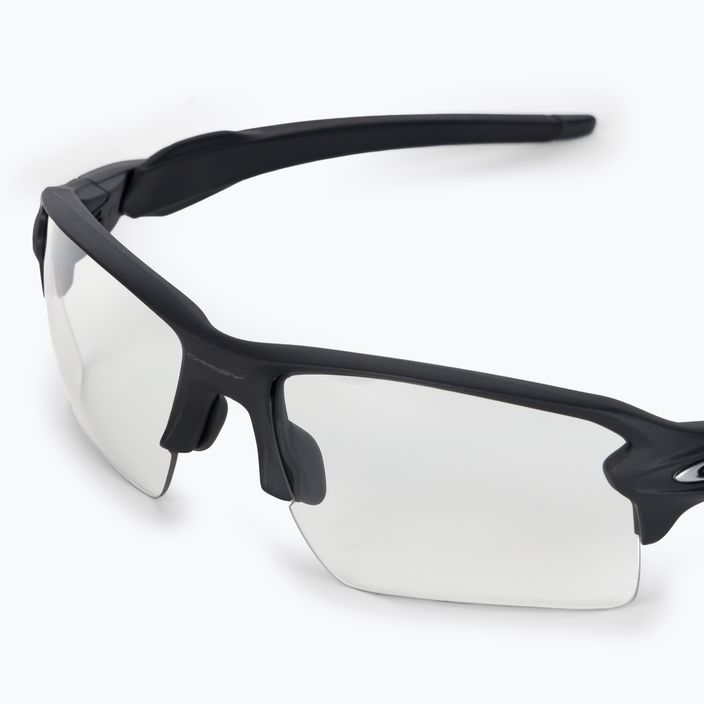 Oakley Flak 2.0 XL plieno/skaidrūs-juodi fotochrominiai akiniai nuo saulės 0OO9188 5
